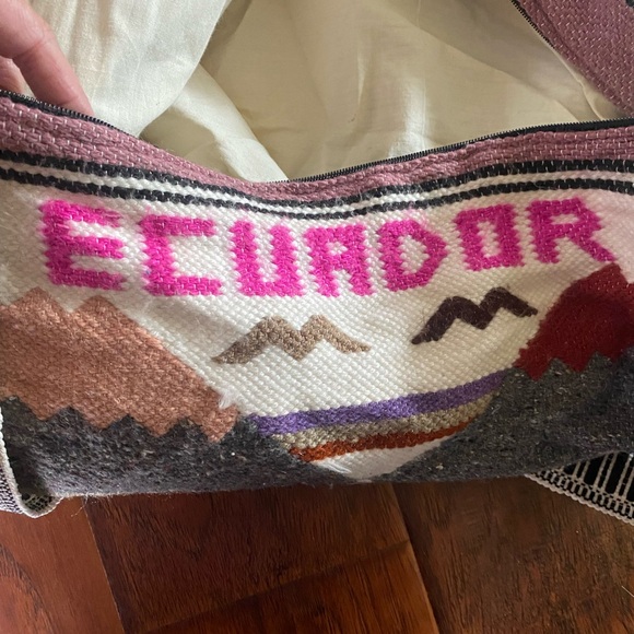 Boho Ecuador duffle bag - Picture 2 of 4
